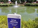 Blauwalg zandafgraving Kerkenland